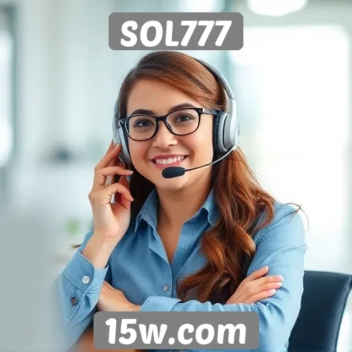 Como funciona o suporte ao cliente no SOL777