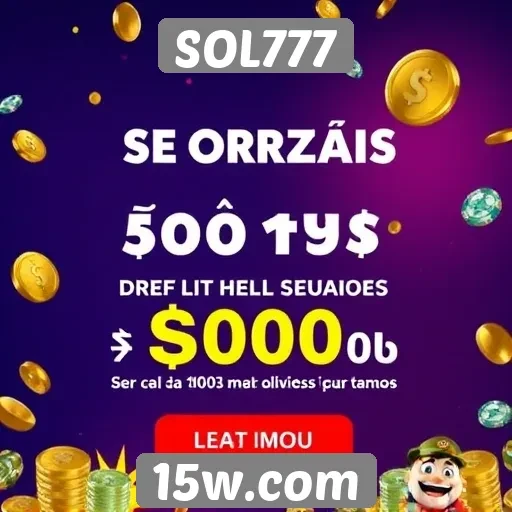 Promoções semanais atraem novos jogadores para SOL777